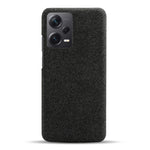 For Xiaomi Redmi Note 12 Pro+ 5G Shockproof Smartphone Case Solid Color Hard PC+Cloth Phone Cover