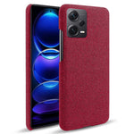Xiaomi Redmi Note 12 Pro+ 5G stötsäkert smartphoneskal enfärgat hårt PC+tygskal