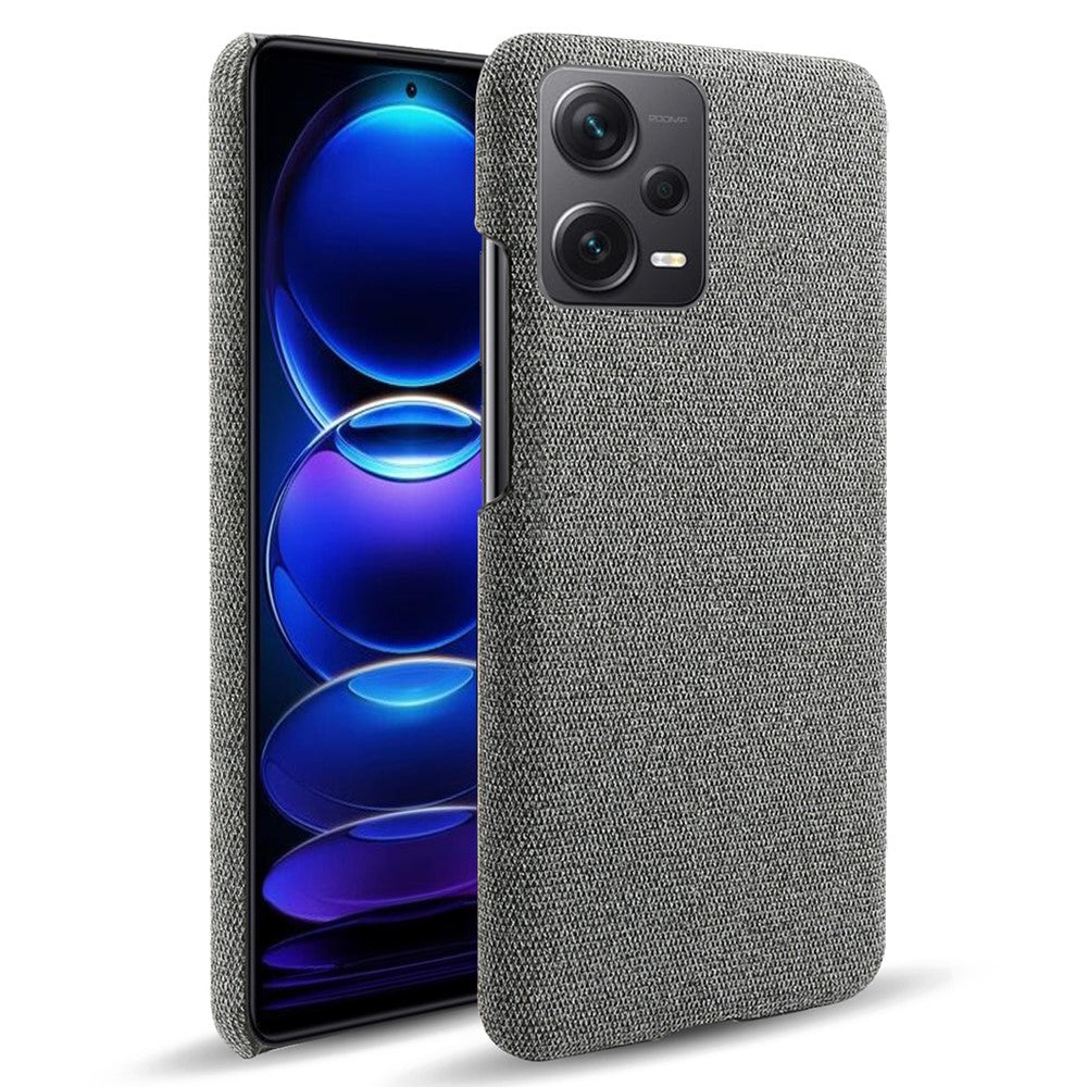 Xiaomi Redmi Note 12 Pro+ 5G stötsäkert smartphoneskal enfärgat hårt PC+tygskal