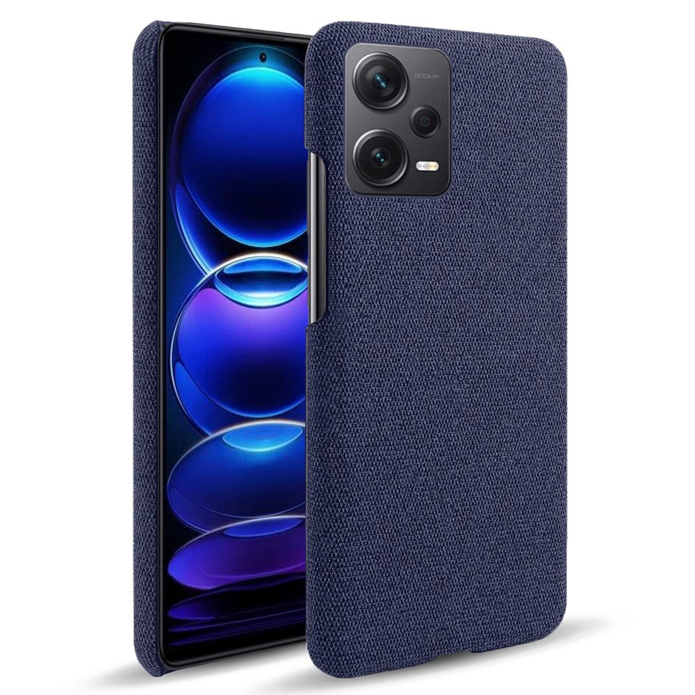 Xiaomi Redmi Note 12 Pro+ 5G stötsäkert smartphoneskal enfärgat hårt PC+tygskal