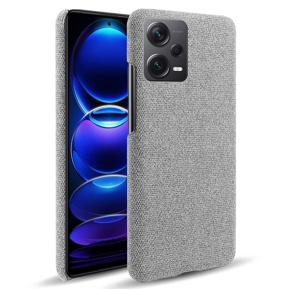 Xiaomi Redmi Note 12 Pro+ 5G stötsäkert smartphoneskal enfärgat hårt PC+tygskal