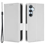Samsung Galaxy A54 5G-mobil- og pungetui i PU-læder med litchitekstur og to magnetiske lukninger
