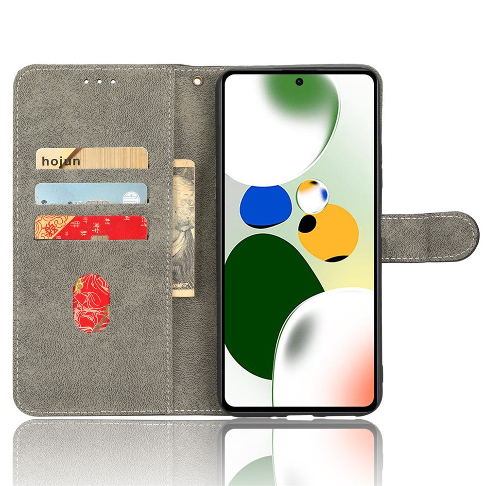 For Xiaomi Poco X5 Pro 5G / Redmi Note 12 Pro 5G / Redmi Note 12 Pro Speed 5G Leather Phone Case Phone Stand RFID Blocking Wallet Cover