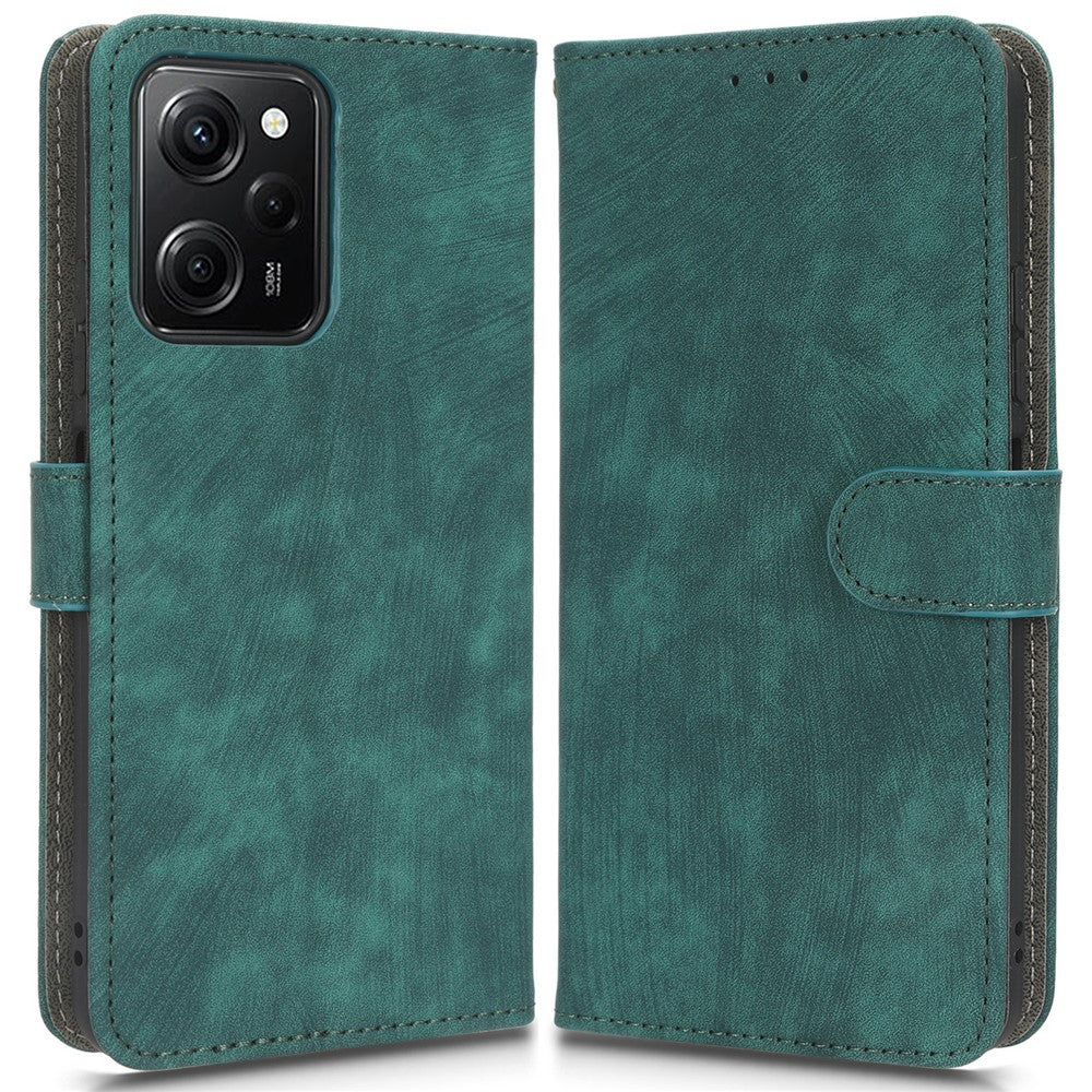 For Xiaomi Poco X5 Pro 5G / Redmi Note 12 Pro 5G / Redmi Note 12 Pro Speed 5G Leather Phone Case Phone Stand RFID Blocking Wallet Cover