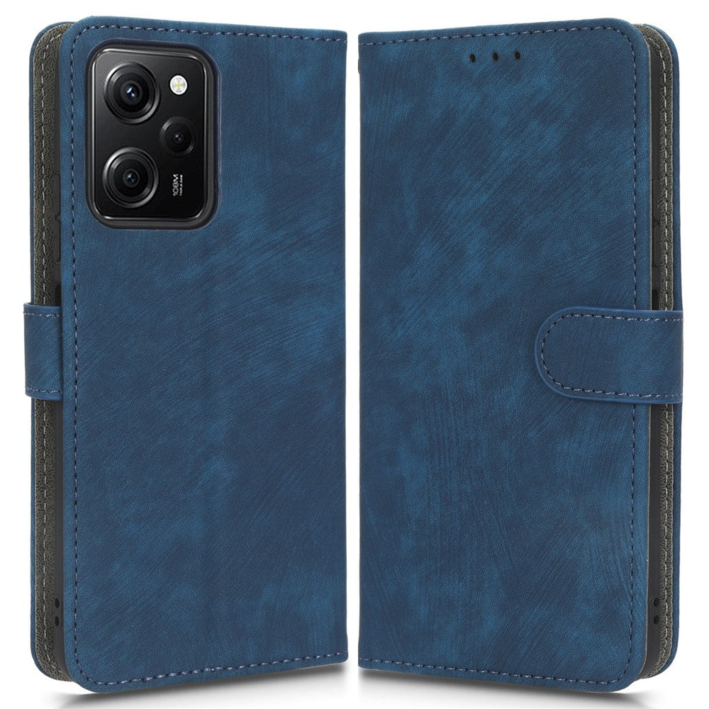 For Xiaomi Poco X5 Pro 5G / Redmi Note 12 Pro 5G / Redmi Note 12 Pro Speed 5G Leather Phone Case Phone Stand RFID Blocking Wallet Cover