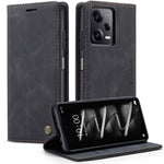 CASEME 013 Series Phone Case for Xiaomi Redmi Note 12 Pro 5G  / Note 12 Pro Speed 5G / Poco X5 Pro 5G Anti-scratch PU Leather Case Wallet Stand Cover