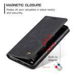 CASEME 013 Series Phone Case for Xiaomi Redmi Note 12 Pro 5G  / Note 12 Pro Speed 5G / Poco X5 Pro 5G Anti-scratch PU Leather Case Wallet Stand Cover