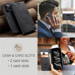 CASEME 013 Series Phone Case for Xiaomi Redmi Note 12 Pro 5G  / Note 12 Pro Speed 5G / Poco X5 Pro 5G Anti-scratch PU Leather Case Wallet Stand Cover