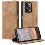 CASEME 013 Series Phone Case for Xiaomi Redmi Note 12 Pro 5G  / Note 12 Pro Speed 5G / Poco X5 Pro 5G Anti-scratch PU Leather Case Wallet Stand Cover