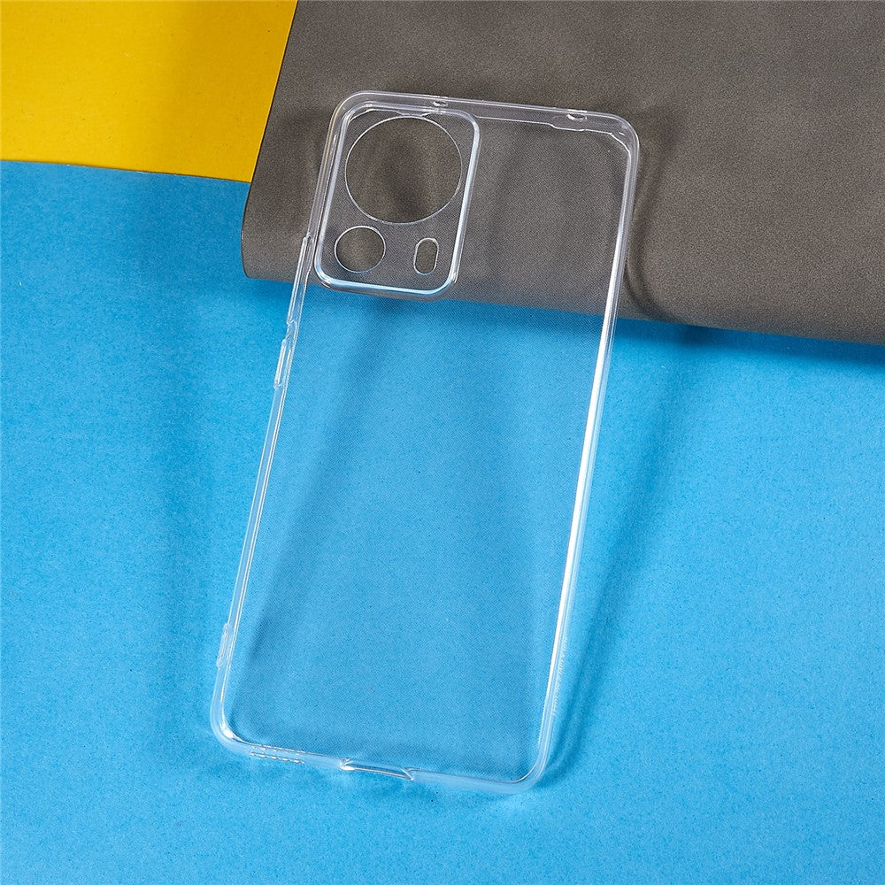 For Xiaomi 13 Lite / Civi 2 5G Cell Phone Cover Ultra-Thin High Transparency Slim Flexible TPU Phone Case
