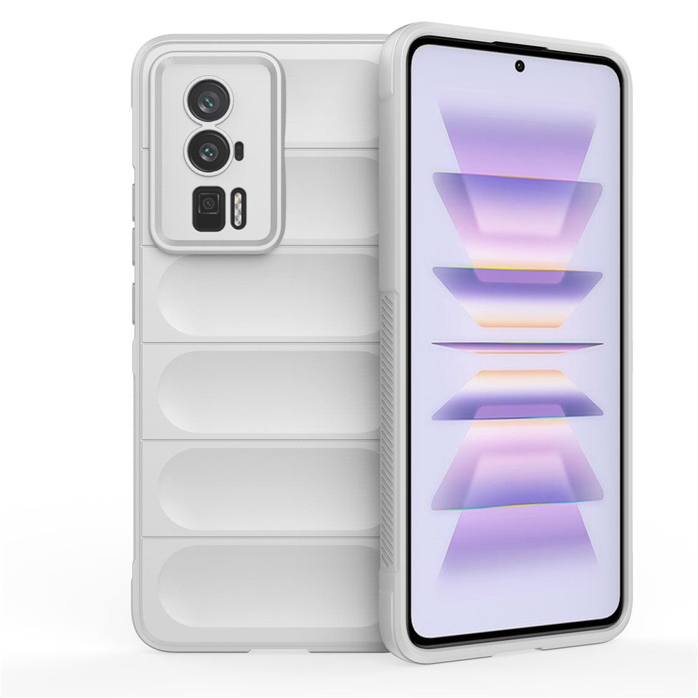 For Xiaomi Poco F5 Pro 5G / Redmi K60 Pro 5G / K60 5G Shockproof Flexible TPU Phone Case Rugged Phone Back Protective Shell Cover