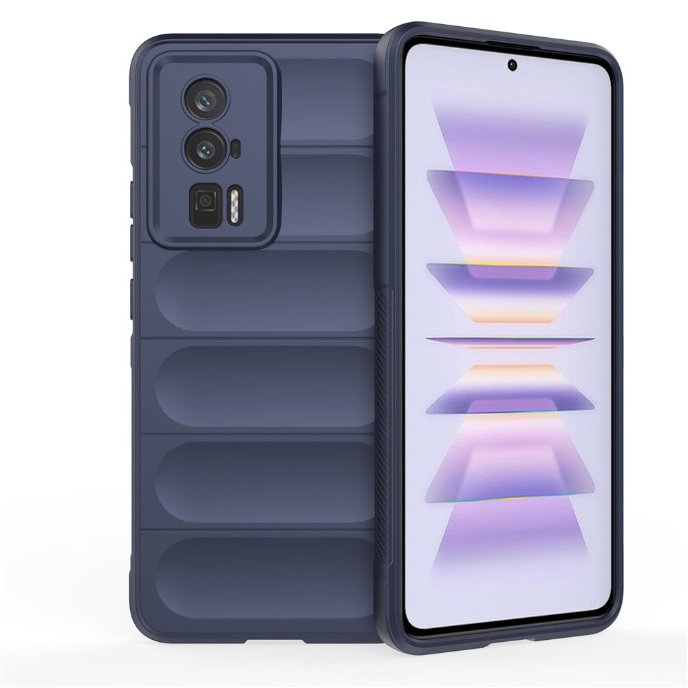 For Xiaomi Poco F5 Pro 5G / Redmi K60 Pro 5G / K60 5G Shockproof Flexible TPU Phone Case Rugged Phone Back Protective Shell Cover