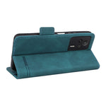 For Xiaomi Redmi K60E 5G PU Leather Wallet Phone Case Hardware Decor Stand Flip Cell Phone Cover