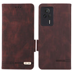 For Xiaomi Redmi K60E 5G PU Leather Wallet Phone Case Hardware Decor Stand Flip Cell Phone Cover