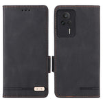 For Xiaomi Redmi K60E 5G PU Leather Wallet Phone Case Hardware Decor Stand Flip Cell Phone Cover