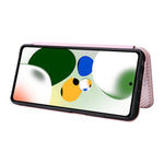 Mobilcover til Xiaomi Redmi Note 12 Pro Speed 5G / Note 12 Pro 5G / Poco X5 Pro 5G i PU-læder med kolfibertekstur, stativ og kortholder