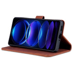AZNS For Xiaomi Redmi Note 12 Pro 5G / Note 12 Pro Speed 5G / Poco X5 Pro 5G Phone Case PU Leather Wallet Stand Flip Folio Protective Cover