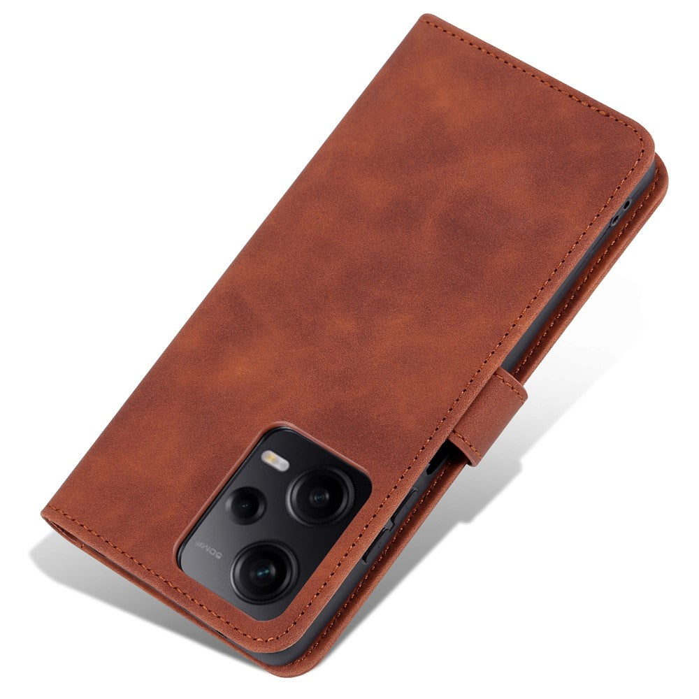 AZNS For Xiaomi Redmi Note 12 Pro 5G / Note 12 Pro Speed 5G / Poco X5 Pro 5G Phone Case PU Leather Wallet Stand Flip Folio Protective Cover