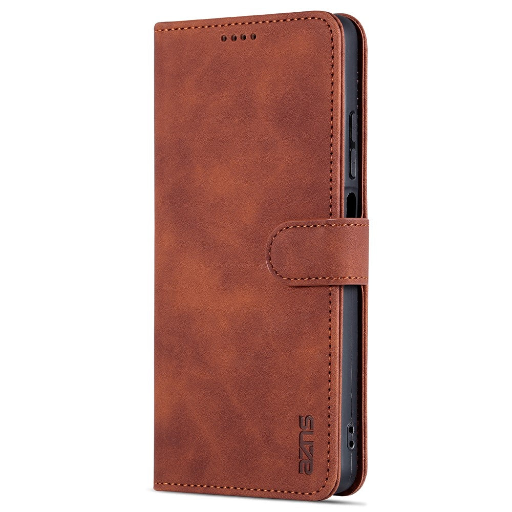 AZNS For Xiaomi Redmi Note 12 Pro 5G / Note 12 Pro Speed 5G / Poco X5 Pro 5G Phone Case PU Leather Wallet Stand Flip Folio Protective Cover