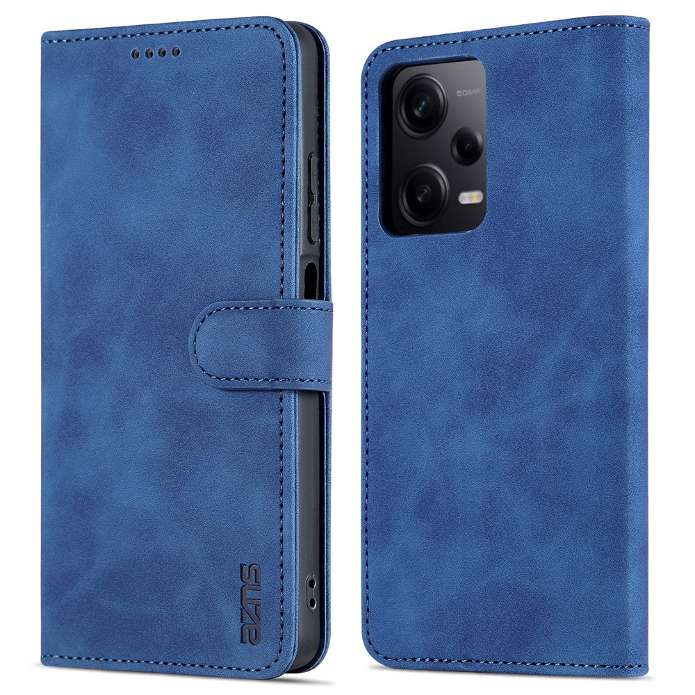AZNS For Xiaomi Redmi Note 12 Pro+ 5G / Note 12 Explorer 5G (Discovery edition) PU Leather Phone Case Wallet Stand Magnetic Flip Phone Cover