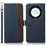KHAZNEH For Honor X9a 5G/X40 5G/Magic5 Lite 5G RFID Blocking Stand Wallet Cover Anti-Scratch Litchi Texture Leather Phone Case