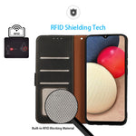 KHAZNEH For Honor X8a 4G Læder Telefoncover RFID-blokerende Anti-ridse Litchi-tekstur Standpung Beskyttende Telefonetui