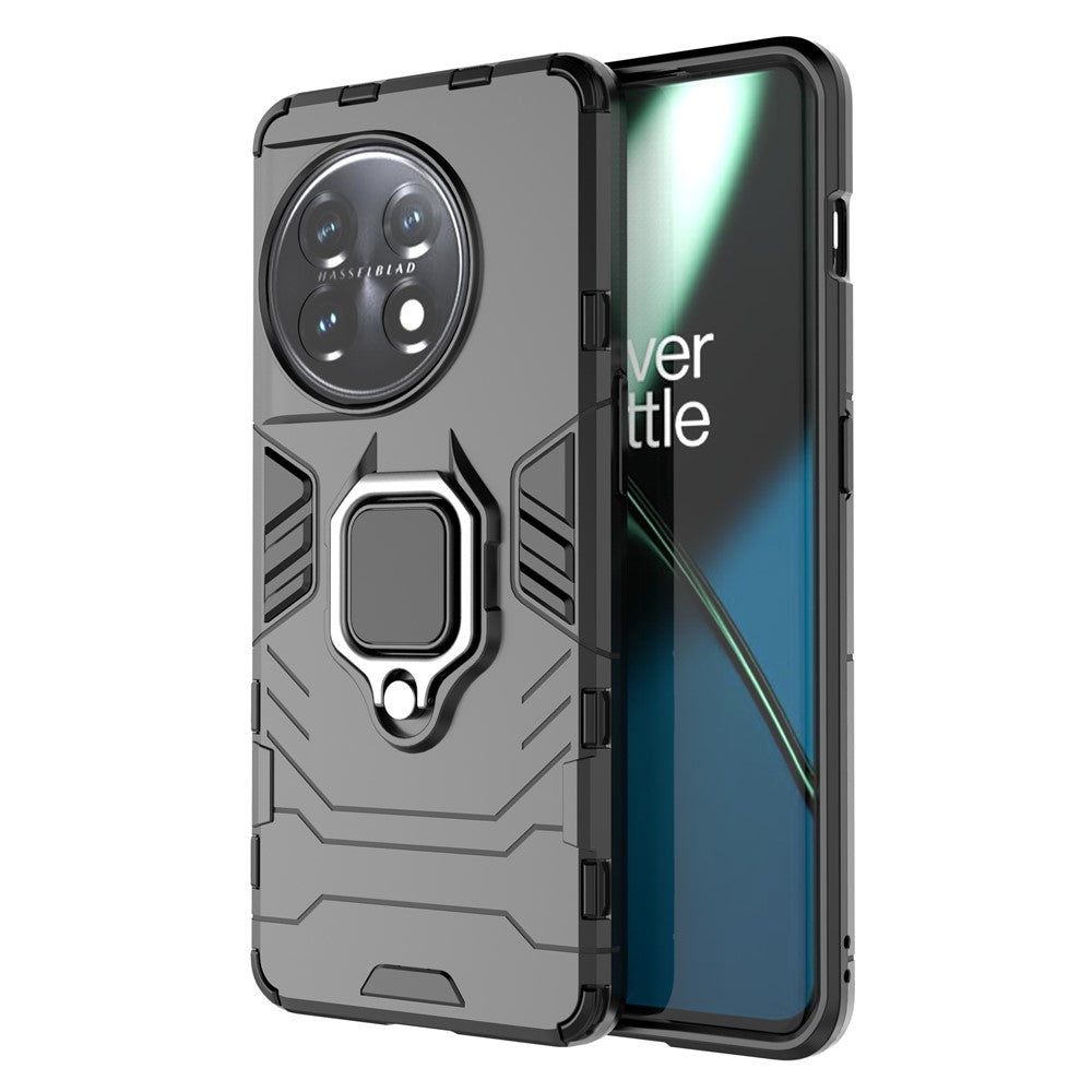 Ringhållare Kickstand mobilskal för OnePlus 11 5G TPU+PC Mobilmobilskal