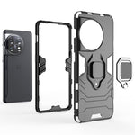 Telefoncover med ringholder og kickstand til OnePlus 11 5G TPU+PC