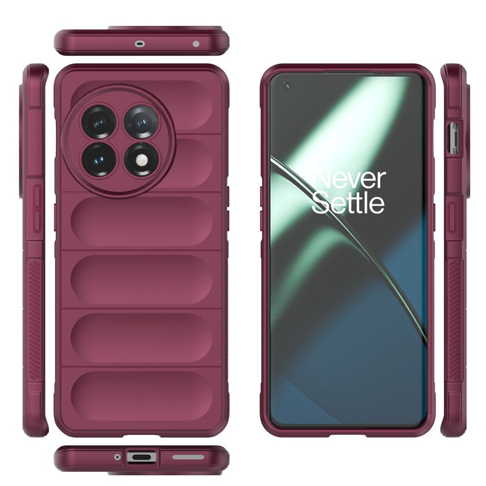 OnePlus 11 5G Reptåligt TPU-mobilskal Robust baksida Skyddande mobilmobilfodral