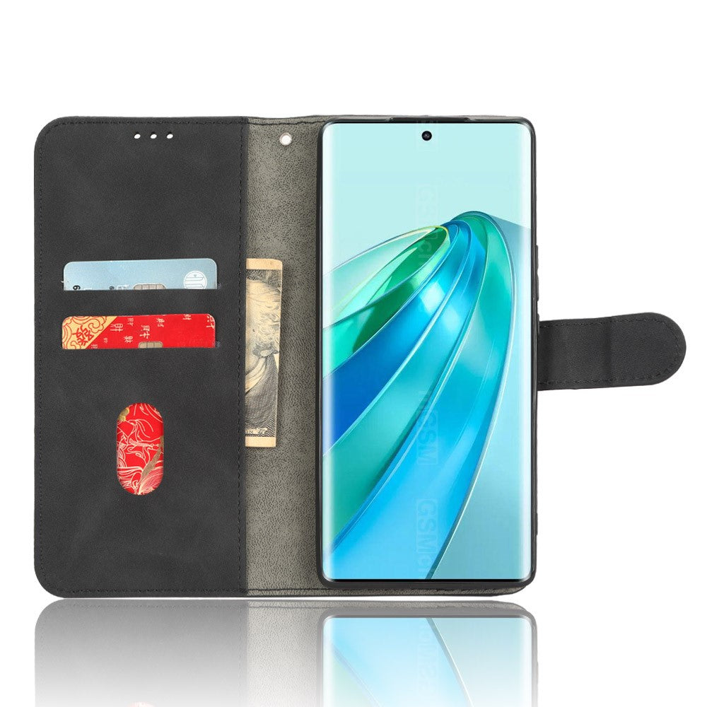 For Honor X40 5G / X9a 5G / Magic5 Lite 5G Full Protection Mobile Phone Case Skin-touch Stand Flip Leather Wallet Phone Cover