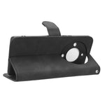 For Honor X40 5G / X9a 5G / Magic5 Lite 5G Full Protection Mobile Phone Case Skin-touch Stand Flip Leather Wallet Phone Cover