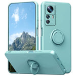 Xiaomi 12T 5G / Redmi K50 Ultra 5G Ringstativ Flytande Silikon Mobilskal med Snodd