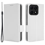 Til Honor X8a 4G PU-lædertelefoncover Flip Folio Stand Litchi-tekstur Stødsikkert Cover med Pung