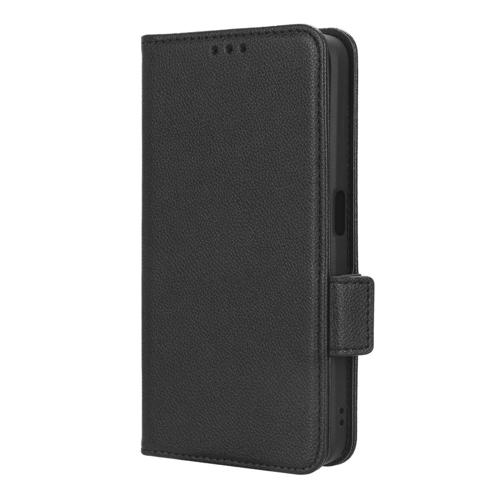 For Oppo A58 5G / A58x 5G / A78 5G Phone Wallet Case Litchi Texture Stand PU Leather Phone Cover