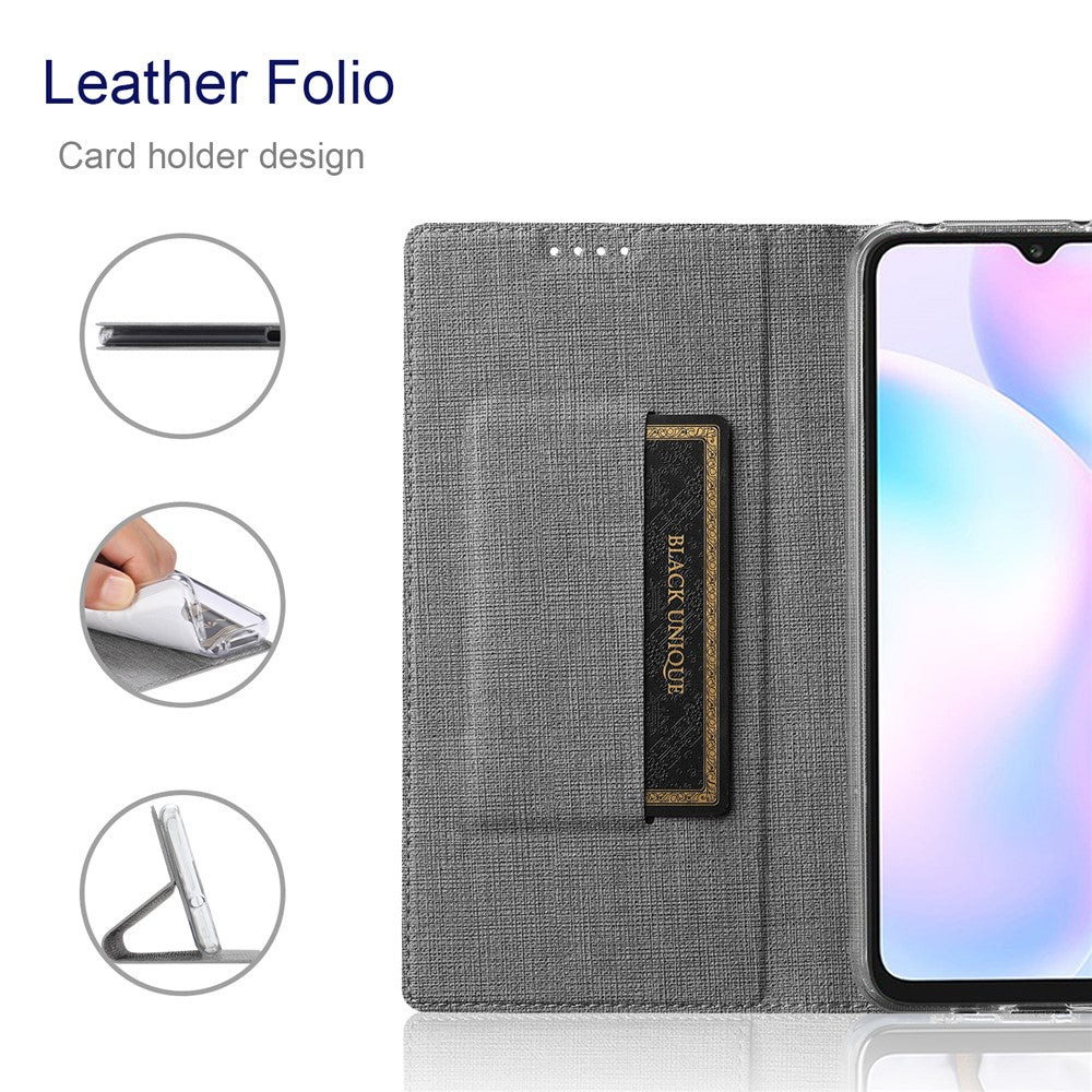 VILI DMX Series Phone Leather Case for Xiaomi 13 5G Card Holder Stand Cell Phone Cover