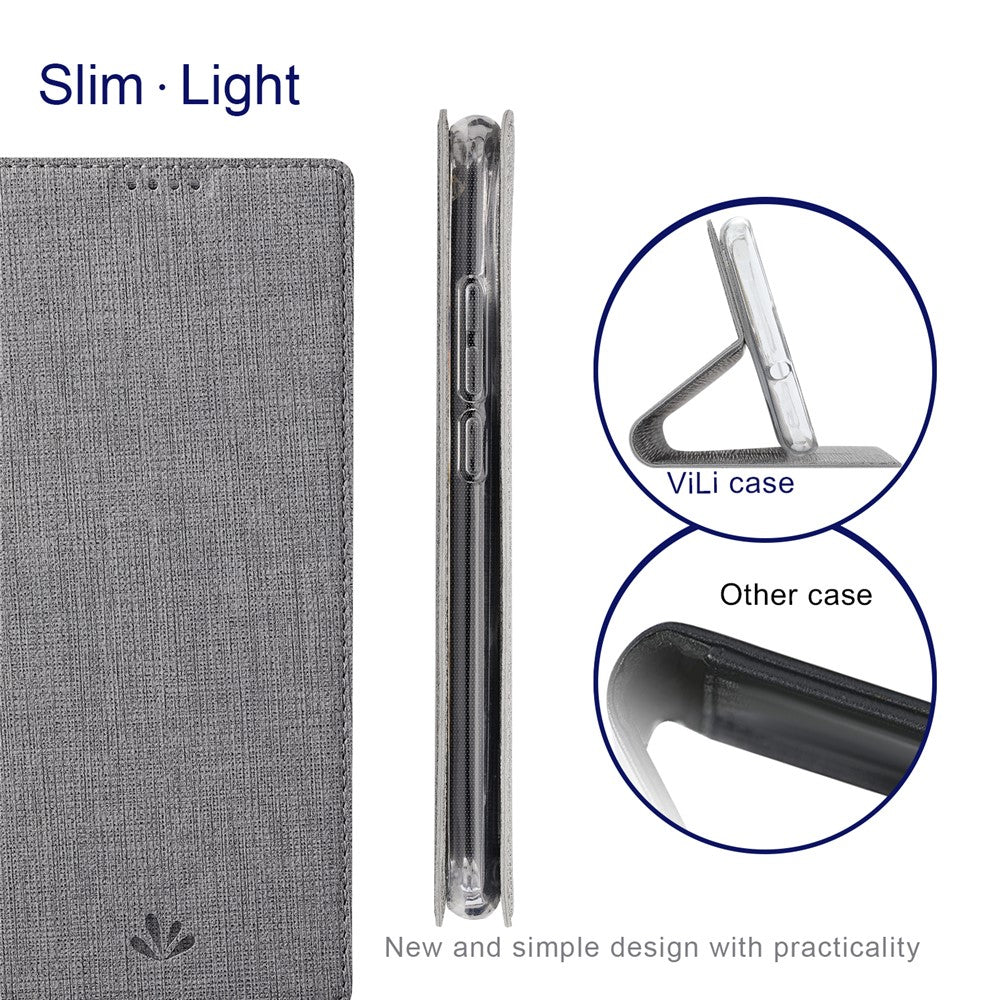 VILI DMX Series Phone Leather Case for Xiaomi 13 5G Card Holder Stand Cell Phone Cover