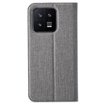 VILI DMX Series Phone Leather Case for Xiaomi 13 5G Card Holder Stand Cell Phone Cover
