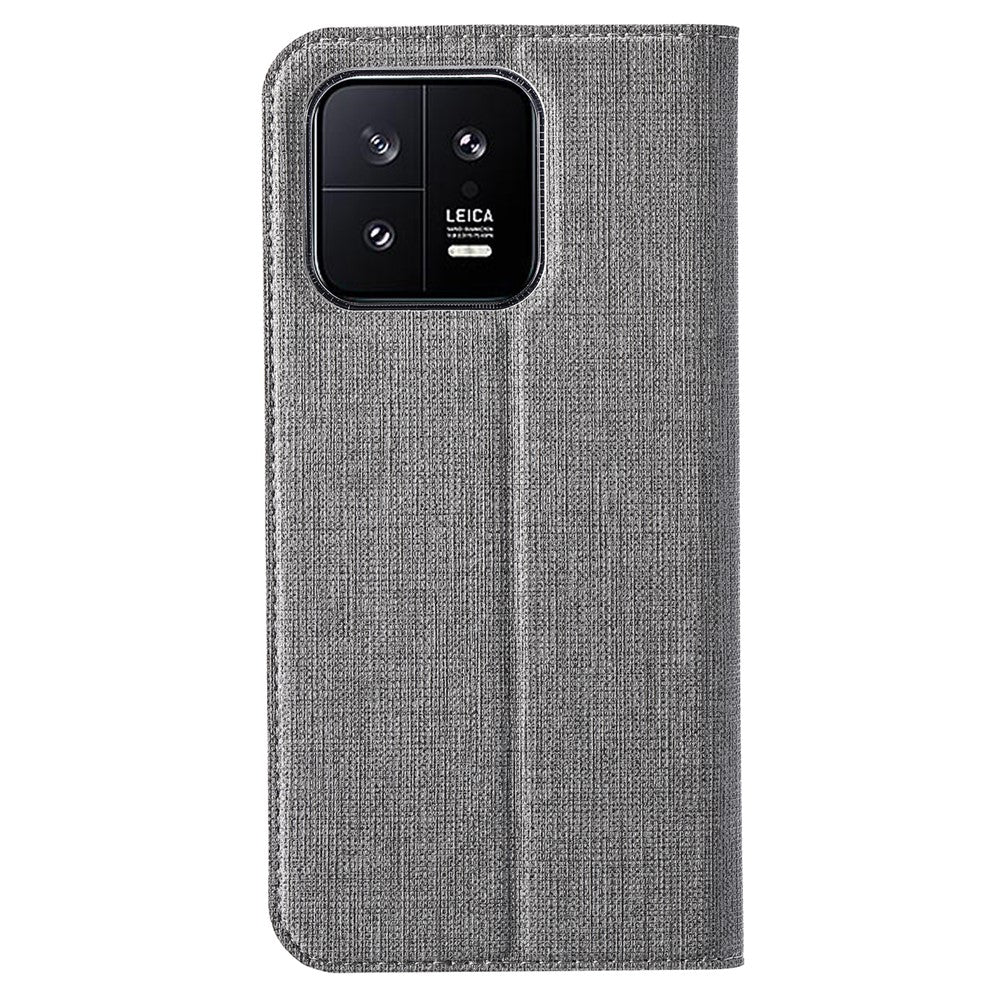 VILI DMX Series Phone Leather Case for Xiaomi 13 5G Card Holder Stand Cell Phone Cover