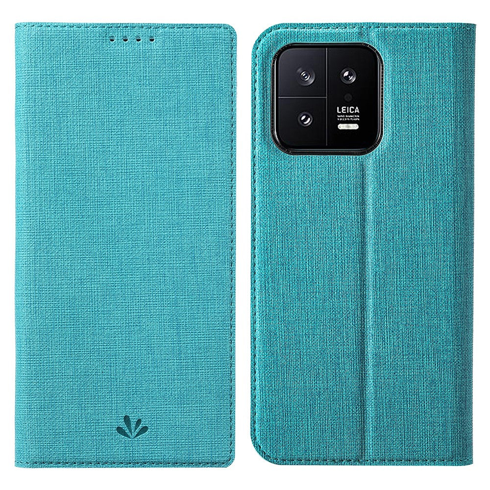 VILI DMX Series Phone Leather Case for Xiaomi 13 5G Card Holder Stand Cell Phone Cover