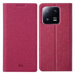 VILI DMX Series for Xiaomi 13 Pro 5G PU Leather Phone Stand Case Card Holder Protective Phone Cover
