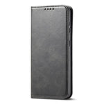 Leather Phone Case For Samsung Galaxy S21 4G / 5G , Wallet Magnetic Stand Calf Texture Anti-scratch Phone Cover