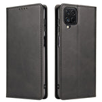 Protective Phone Case For Samsung Galaxy A22 4G (EU Version) , Leather Calf Texture Phone Cover Wallet Stand