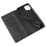 Protective Phone Case For Samsung Galaxy A22 4G (EU Version) , Leather Calf Texture Phone Cover Wallet Stand