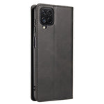 Protective Phone Case For Samsung Galaxy A22 4G (EU Version) , Leather Calf Texture Phone Cover Wallet Stand