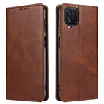 Protective Phone Case For Samsung Galaxy A22 4G (EU Version) , Leather Calf Texture Phone Cover Wallet Stand