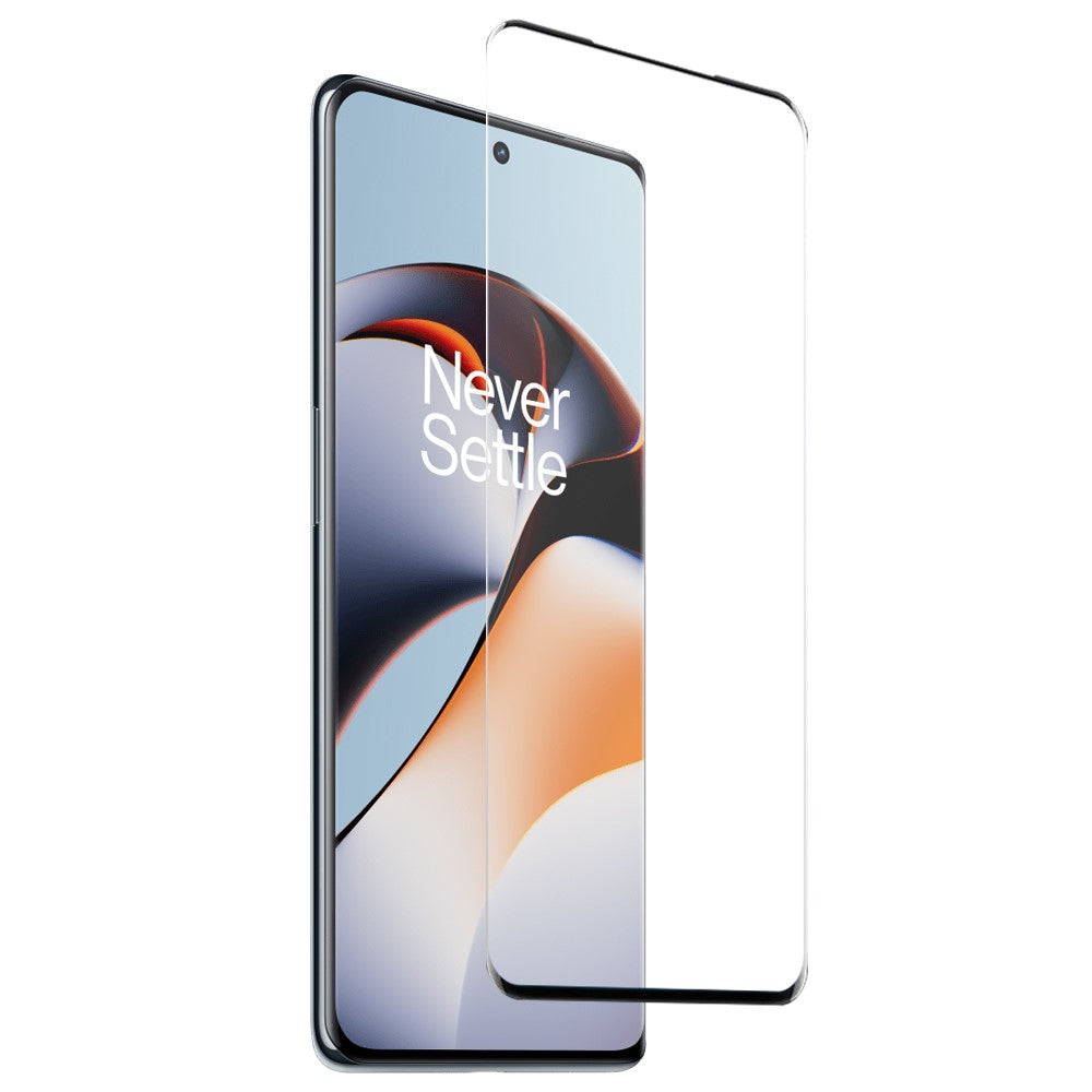 NORTHJO För OnePlus 11R 5G / Ace 2 5G / 11R 5G TPU-skal + Kristallklart skärmskydd i härdat glas