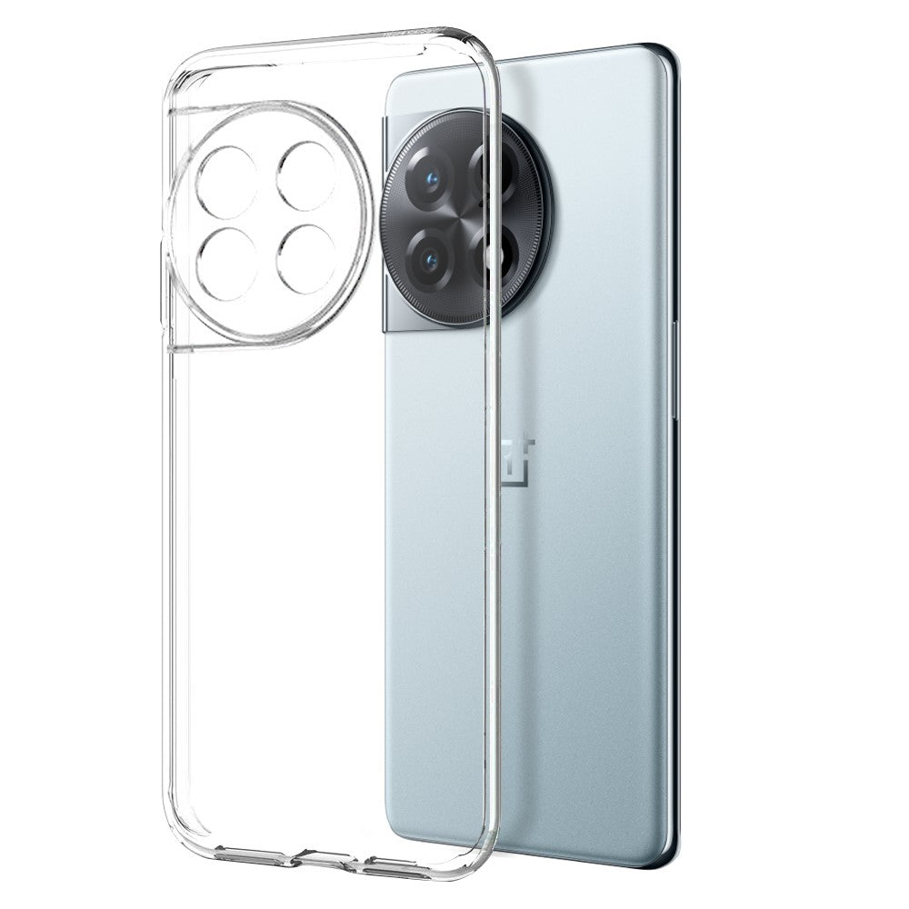 NORTHJO För OnePlus 11R 5G / Ace 2 5G / 11R 5G TPU-skal + Kristallklart skärmskydd i härdat glas