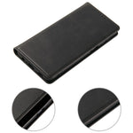 PU Leather Anti-fall Phone Case For Samsung Galaxy A33 5G , Wallet Stand Calf Texture Protective Phone Cover