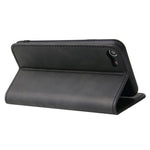 For iPhone SE (2020) / SE (2022) / 7 / 8 4.7 inch Calf Texture Wallet Magnetic Leather Stand Phone Case