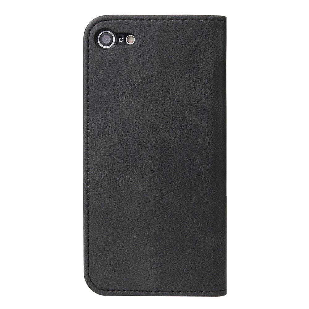 For iPhone SE (2020) / SE (2022) / 7 / 8 4.7 inch Calf Texture Wallet Magnetic Leather Stand Phone Case